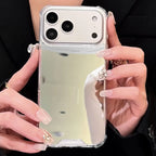 Mirror Case close-up showing camera cutout and mirror finish