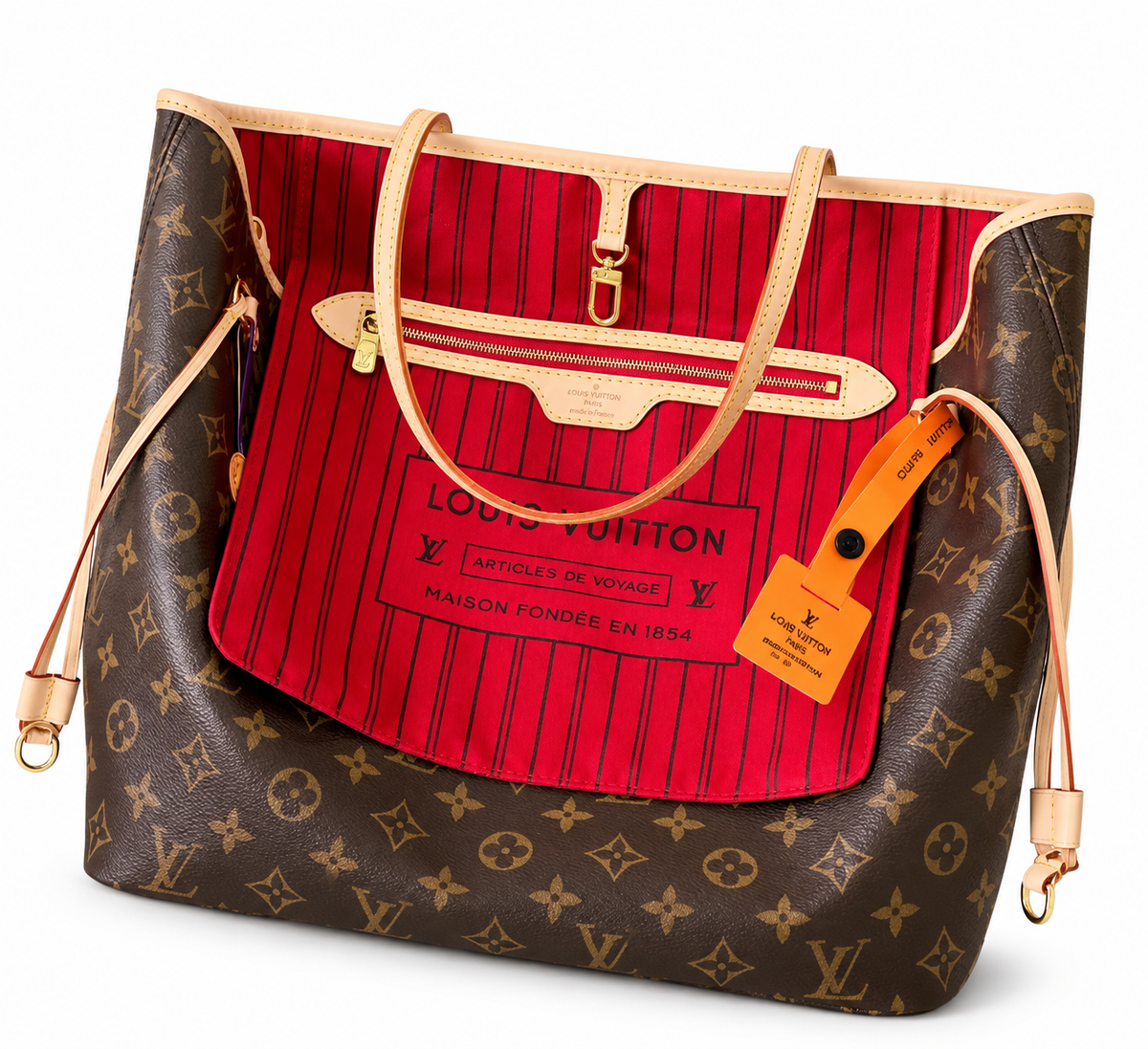 Luxury Monogram Carryall Bag