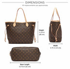 Luxury Monogram Carryall Bag