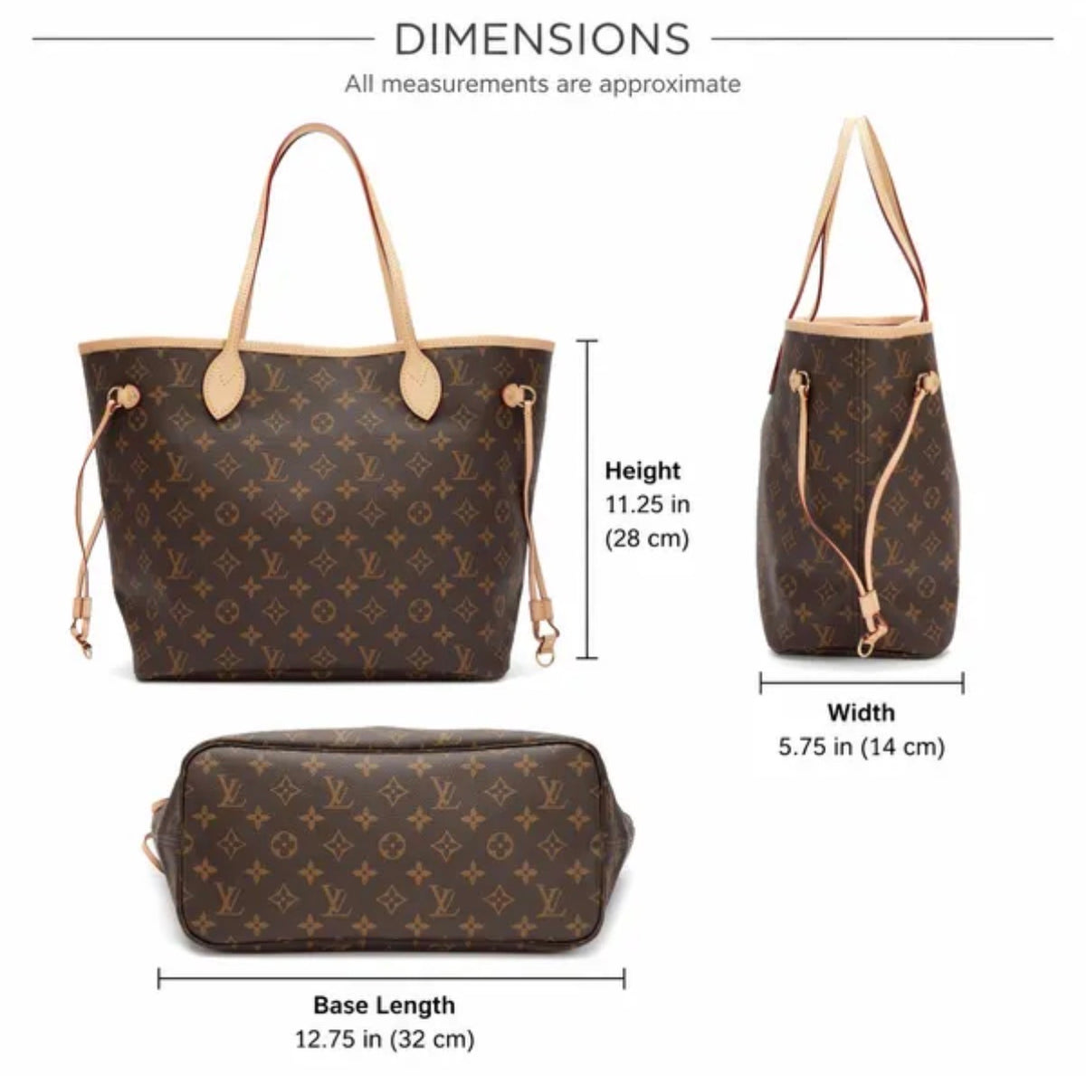 Luxury Monogram Carryall Bag