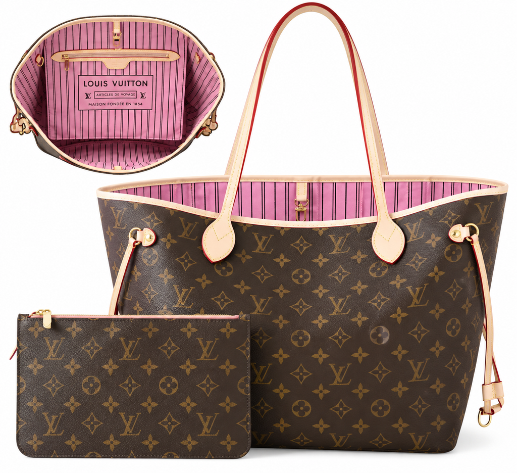Luxury Monogram Carryall Bag